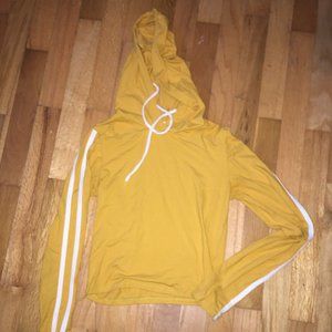 Yellow Gold Sports Hoodie
